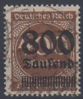 305 - Deutsches Reich Infla Nr. 305 A 