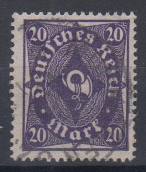 230 - Deutsches Reich Infla Nr. 230 P I 