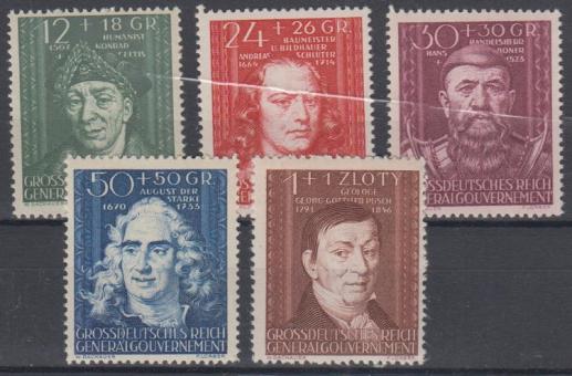 120 - Generalgouvernement Nr. 120 - 124 