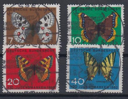 376 - Bund Für die Jugend 62 Nr. 376 - 379 