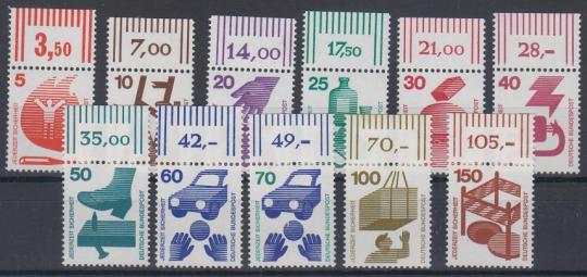 0694 - Bund Unfallverhütung Nr. 694 - 703 OR 