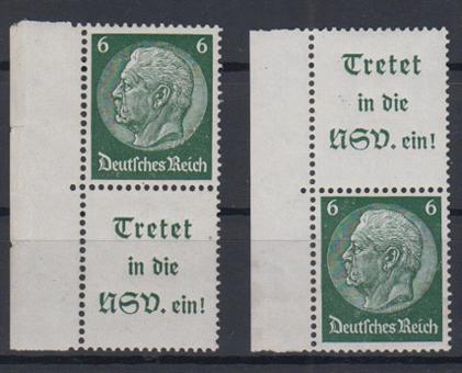 516 - Deutsches Reich S191 + S193 