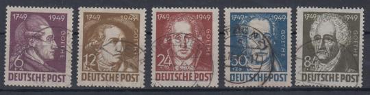234 - SBZ Goethe Nr. 234 - 238 