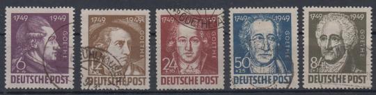 234 - SBZ Goethe Nr. 234 - 238 