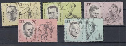 0958 - DDR Zusammendrucke Nr. 958 - 962 