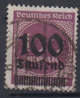 289 - Deutsches Reich Infla Nr. 289 a 