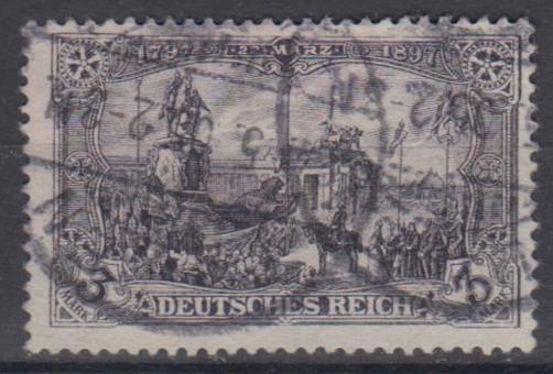 80 - Deutsches Reich Germania Nr. 80 Ba 