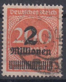 309 - Deutsches Reich Infla Nr. 309 Wb 