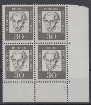 206 - Berlin Bedeutende Deutsche Nr. 206 FN 1 