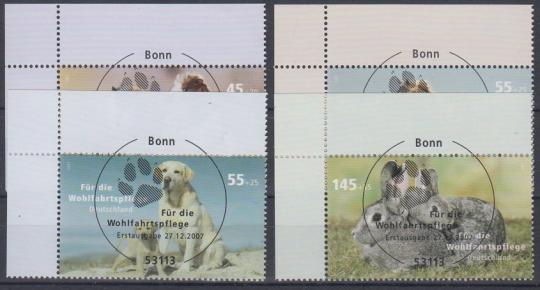 2630 - Bund Wohlfahrt 2007 Nr. 2630 - 2633 
