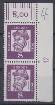 0347 - Bund Bedeutende Deutsche Nr.347 DZ 12 