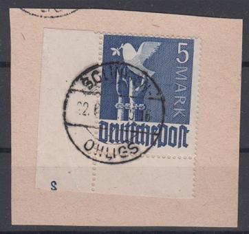 962 - Alliierte Besetzung Nr. 962 Plattennummer 