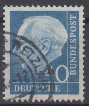 260 - Bund Heuß lumogen Nr. 260 y 
