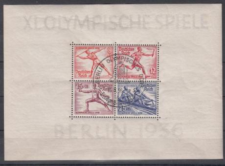 06 - Deutsches Reich Olympia Block 6 