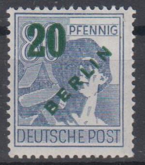 066 - Berlin Grünaufdruck Nr. 66 