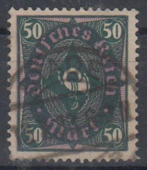 209 - Deutsches Reich Infla Nr. 209 Wb 