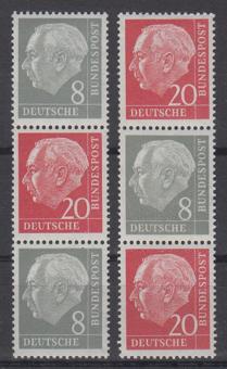 0182 - Bund Heuß S50 Y + S52Y 