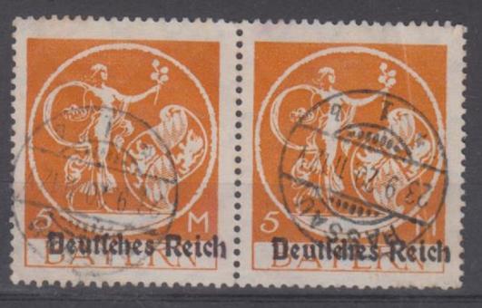 136 - Deutsches Reich Inla Nr. 136 II 
