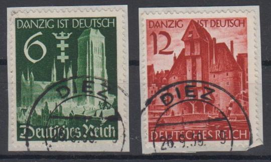 714 - Deutsches Reich Nr. 714 + 715 