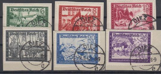 773 - Deutsches Reich Kameradschaftsblock II Nr. 773 - 778 