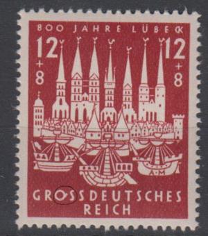 862 - Deutsches Reich Nr. 862 I 