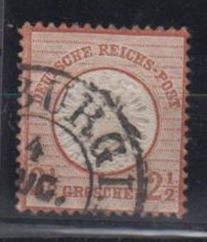 21 - Deutsches Reich Brustschilde Nr. 21 a L15 