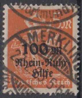 258 - Deutsches Reich Infla Nr. 258 