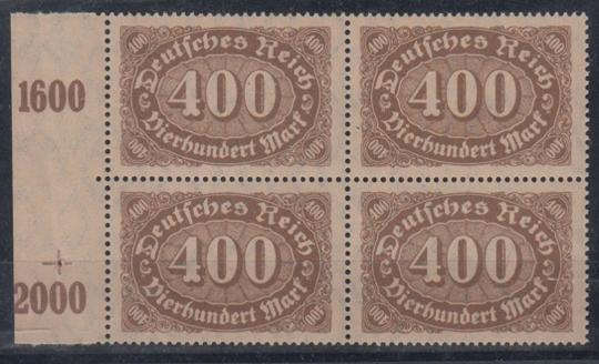 222 - Deutsches Reich Infla Nr. 222 b 