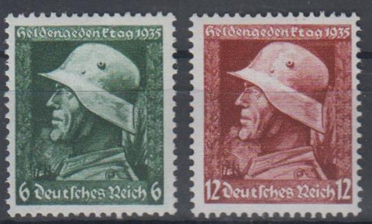 569 - Deutsches Reich Nr. 569 y + 570 y 