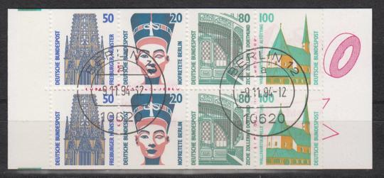31 - Bund Markenheftchen MH 31 aa oZ 