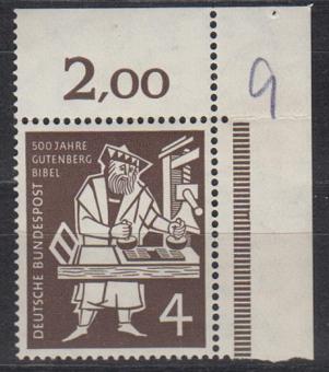 198 - Bund Gutenberg Nr. 198 EOR 