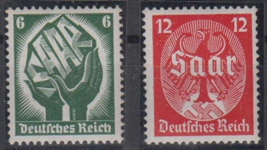 544 - Deutsches Reich Nr. 544 + 545 