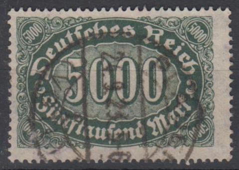 256 - Deutsches Reich Infla Nr. 256 b 
