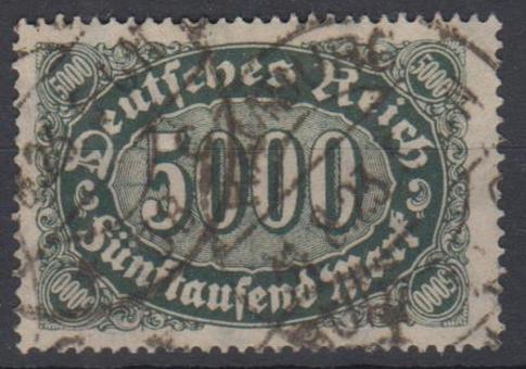 256 - Deutsches Reich Infla Nr. 256 b 