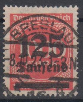 291 - Deutsches Reich Infla Nr. 291 b 