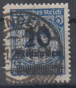 335 - Deutsches Reich Infla Nr. 335 B P 
