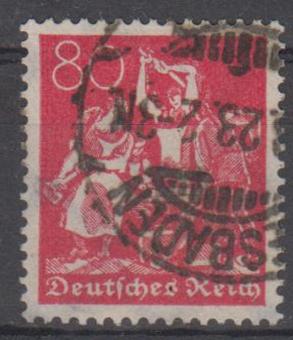 186 - Deutsches Reich Infla Nr. 186 