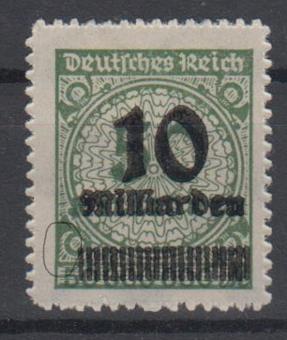 335 - Deutsches Reich Infla Nr. 335 B P Pe 
