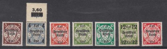 716 - DR Danzigabschied Nr. 716 - 729 