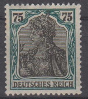 104 - Deutsches Reich Nr. 104 a 