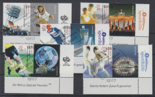 2439 - Bund Sporthilfe 2005 Nr. 2439 - 2443 