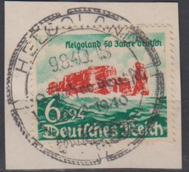 750 - Deutsches Reich Helgoland Nr. 750 