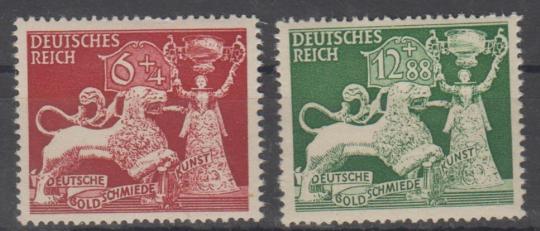 816 - Deutsches Reich Nr. 816 + 817 