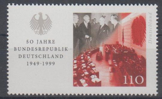 2051 - Bund Blockmarke Nr. 2051 I 