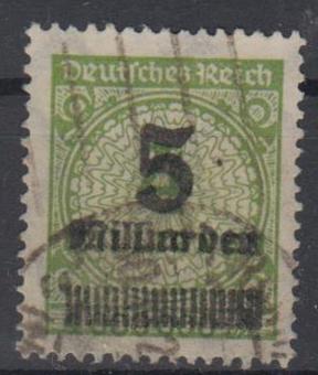 333 - Deutsches Reich Infla Nr. 333 AP 