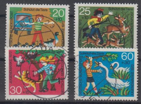 0711 - Bund Für die Jugend 72 Nr. 711 - 714 