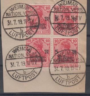 105 - Deutsches Reich Infla Nr. 105 c 