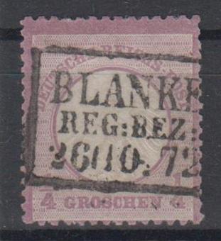 01 - Deutsches Reich Brustschild Nr. 1 