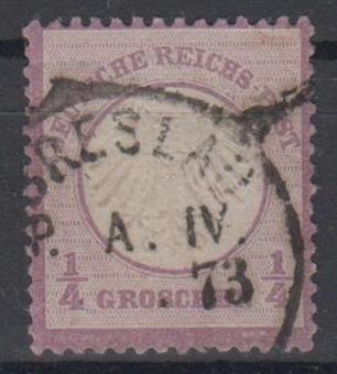 01 - Deutsches Reich Brustschild Nr. 1 