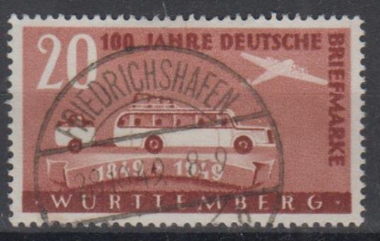 50 - Frz. Zone Württemberg Nr. 50 I 